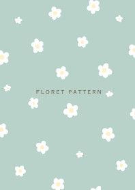 Floret Pattern  - VSC 01-01 Green