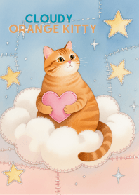 Cloudy Orange Kitty