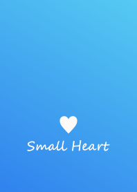 Small Heart *Blue Gradation 7*