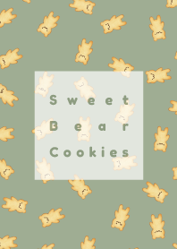 Sweet Bear Cookies (green)