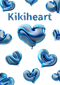BLUE BALLOON HEART