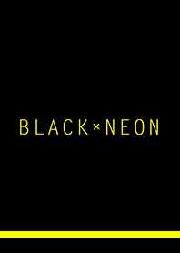 BLACK x NEON*YELLOW