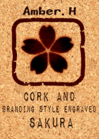 Cork and brand SAKURA 1