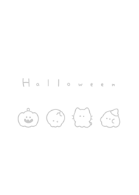 Halloween (line)/gray line WH