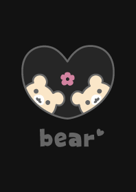 Bear Flower - Black