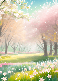 Beautiful real scenery(Spring-642)