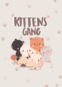 Kittens gang : cute cats