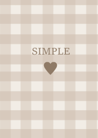 SIMPLE HEART <check cafemocha>