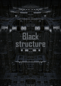 Struktur hitam keren