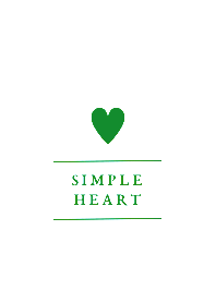 シンプル　ハート　＠113