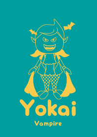 Yokai Vampire Peacock Blue