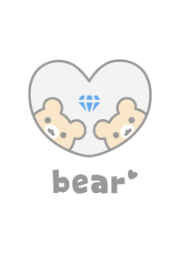 Bear Diamond [White]