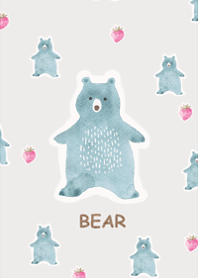 キュートかわいいシンプルなくま☆6