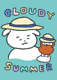 A Summer Day with "Cloudy" Theme #pop