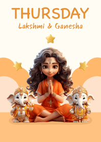 Lakshmi & Ganesha : Fortune Thursday