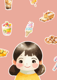 Sweets and girls2 pink & blue J