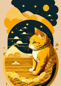 Kucing Kemakmuran Tahun Baru 50