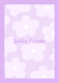 大花朵 - 粉紫