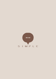 SIMPLE(beige brown)V.1109b