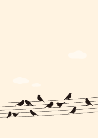 โน้ตนกบนสายไฟ10