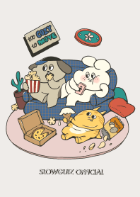 朵啵吉軟爛小隊 在家耍廢中