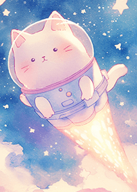 離開地球の宇宙貓❤