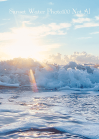 Sunset Water Photo100 Not AI