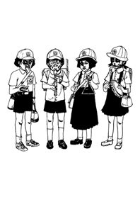 頑皮小孩樂團(純白色)