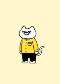 Glasses cat 03