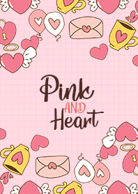-Pink heart-