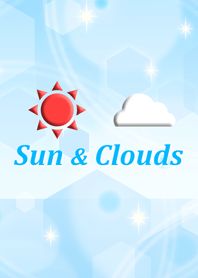 太陽と雲
