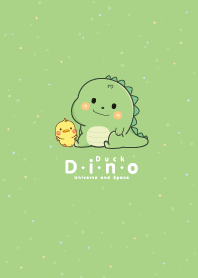 ไดโน&เป็ดน้อย ยูนิเวิร์ส สีมะนาว