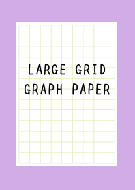 LARGE YEL GREEN GRID GRAPH PAPER-PURPLE