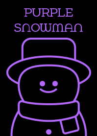 snowman [neon purple]