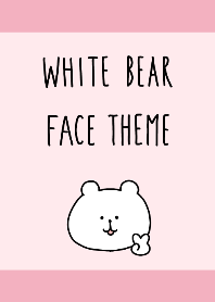white bear face theme(jp)