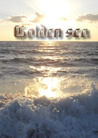 The golden sea attracts luck and rises
