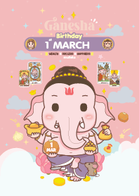 Ganesha x March 1 Birthday