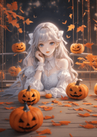 cute little witch halloween V. 69