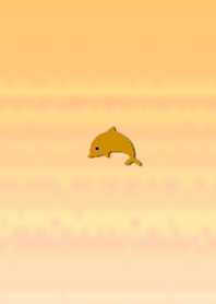 Simple dolphin icon 1