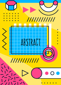 Abstract Happy Kindergarten