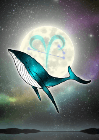 Moon, whale and aries 2022