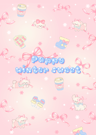 Puppy winter sweet (pink)