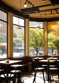 Cozy Coffee shop E40EfA