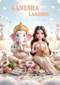Ganesha: Lakshmi: Wealth: Prosperity 2JP