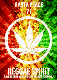 Rasta peace reggae spirit 2 Lucky 71
