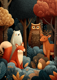 Friends in the Woods