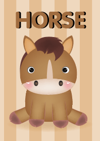 Cute Baby Horse Theme