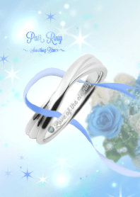pair ring ~something blue~ boy ring