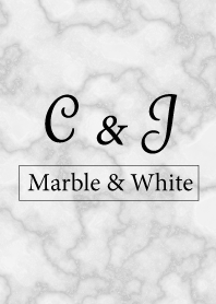 C&J-Marble&White-Initial