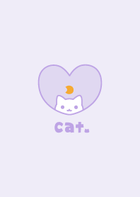 Cat Moon - Purple